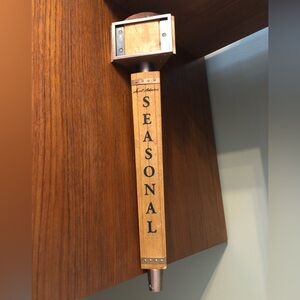 Samuel Adams Wooden Seasonal Beer Tap Handle